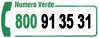 Numero verde: 800 91 35 31